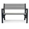 Keter Montero Tuinbank – 2-personen - 120x61x91cm - Grafiet -Tuin En Buiten 1200x893