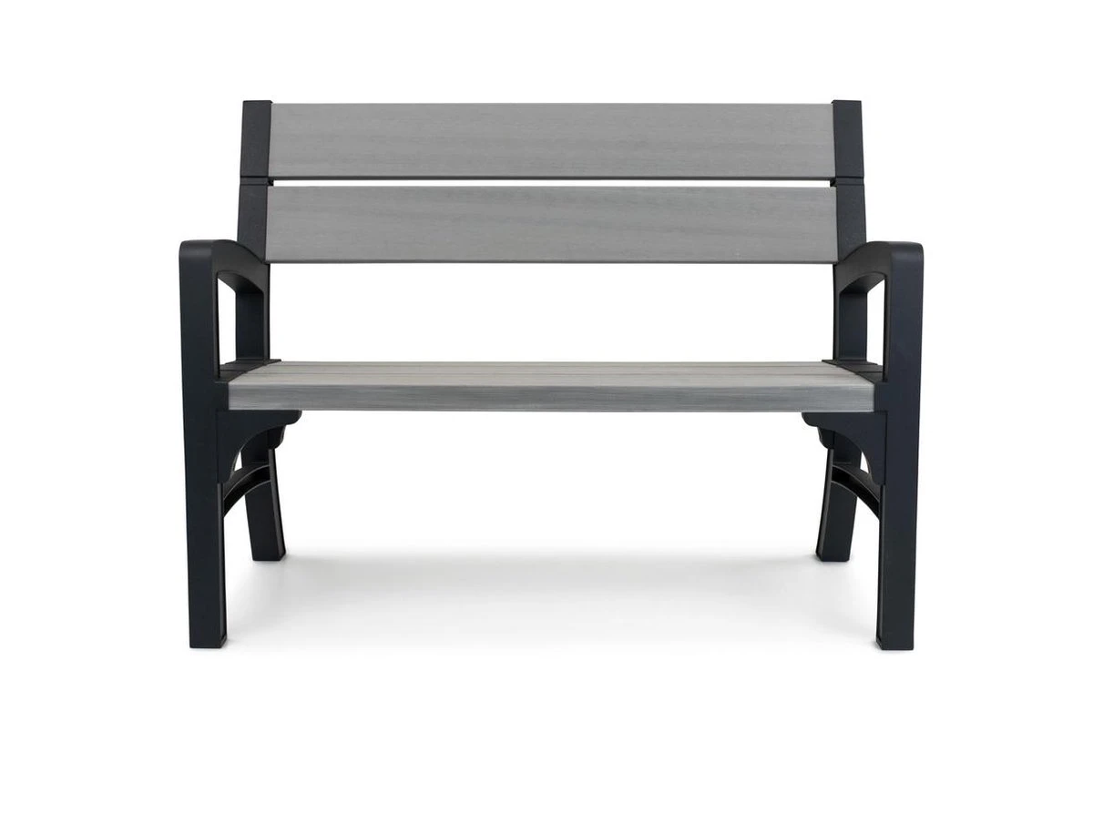 Keter Montero Tuinbank – 2-personen - 120x61x91cm - Grafiet 3 Keter Montero Tuinbank – 2-personen - 120x61x91cm - Grafiet