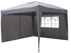 Garden Royal Partytent 3x3m Easy Up Grijs Met 4 Zijwanden 7 Garden Royal Partytent 3x3m Easy Up Grijs Met 4 Zijwanden -Tuin En Buiten 1200x900 5