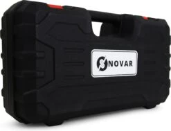 NovarGarden® Mini Kettingzaag NG1 - Met 2x Accu - Takkenzaag - Snoeizaag - Electrisch - Handzaag - Boomzaag - 21V -Tuin En Buiten 1200x919