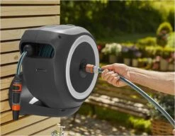 GARDENA - Wandslangenbox RollUp S - Slanghouder - 15 Meter - Ø 11 Mm -Tuin En Buiten 1200x932