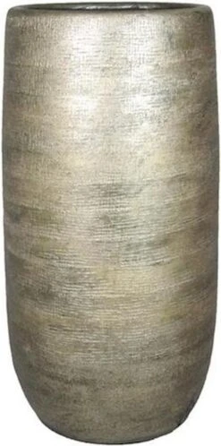 Vaas Mira D29h60cm Industrieel Goud