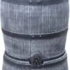 Regentonset Roto 120 Liter + Voet - Grijs -Tuin En Buiten 632x1200