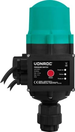 VONROC Hydrofoorpomp / Automatische Pomp - 1000W - 3500l/h - Met Drukschakelaar - Droogloopbeveiliging - Voor Besproeien En Huishoudwater 12 VONROC Hydrofoorpomp / Automatische Pomp - 1000W - 3500l/h - Met Drukschakelaar - Droogloopbeveiliging - Voor Besproeien En Huishoudwater -Tuin En Buiten 683x1200