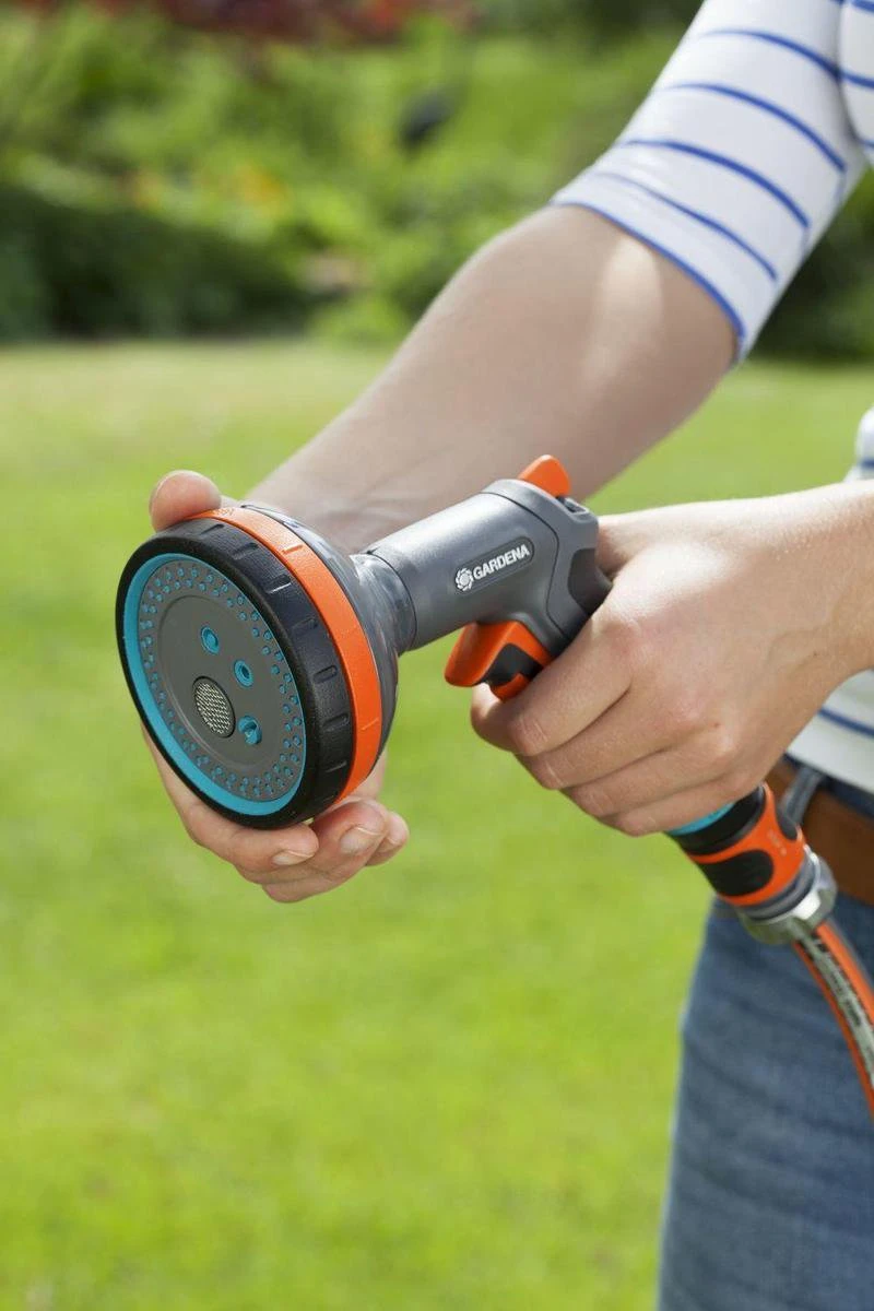 GARDENA - Comfort Broeskop - 5 Straalsoorten - Grijs 11 GARDENA - Comfort Broeskop - 5 Straalsoorten - Grijs - Afbeelding 10