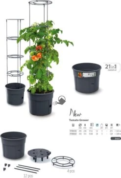 TOMATENPOT VOOR HET KWEKEN VAN TOMATEN PROSPERPLAST 28L -Tuin En Buiten 815x1200