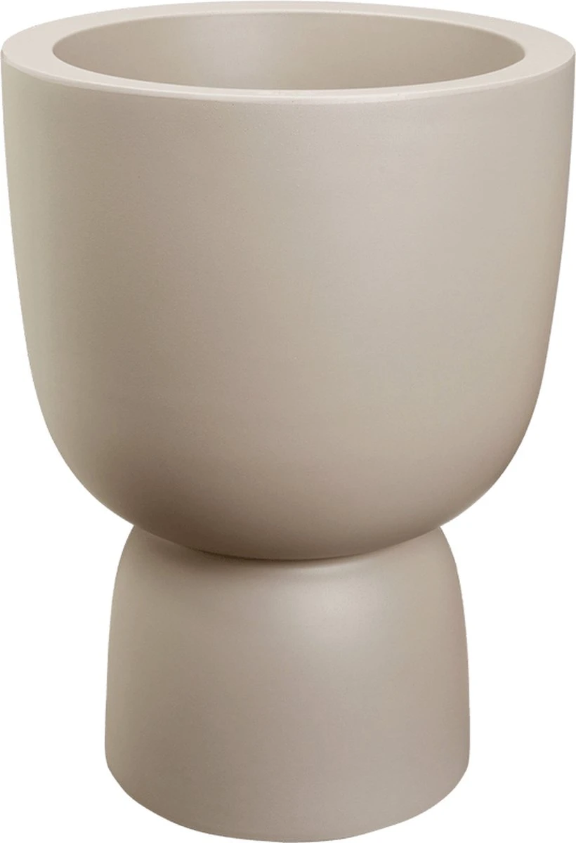 Elho Pure Coupe 41 - Bloempot Voor Binnen & Buiten - Ø 41.3 X H 57.9 Cm - Beige/Balanced Beige 18 Elho Pure Coupe 41 - Bloempot Voor Binnen & Buiten - Ø 41.3 X H 57.9 Cm - Beige/Balanced Beige - Afbeelding 16