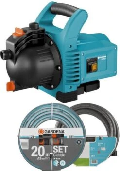 GARDENA - Classic Besproeiingspomp 3000/4 Compleet - Waterpomp - Incl. 3.5 M Aanzuigslang En 20 M Slang -Tuin En Buiten 843x1200 1